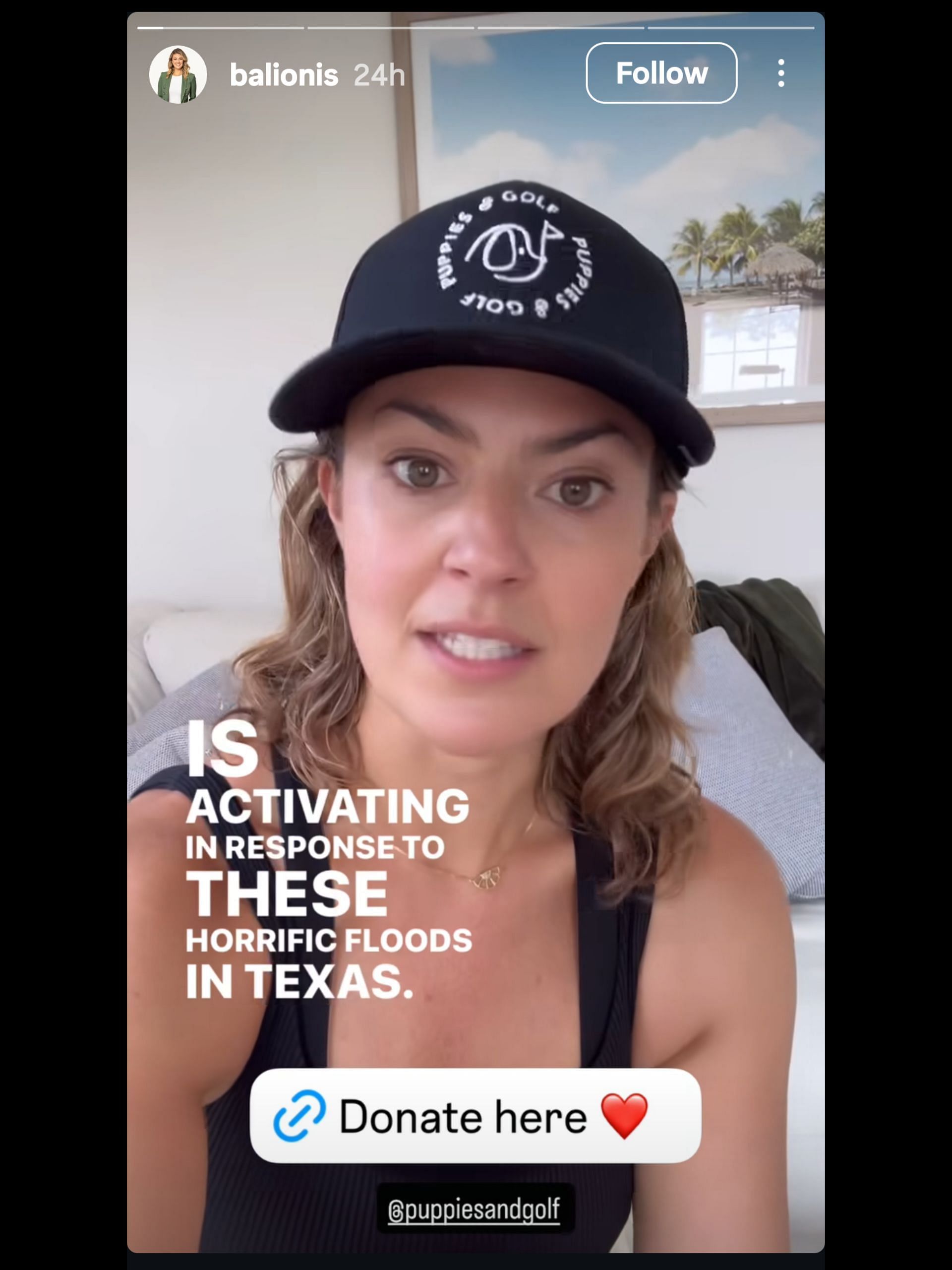 Screenshot taken from Balionis' Instagram story/IG: @balionis